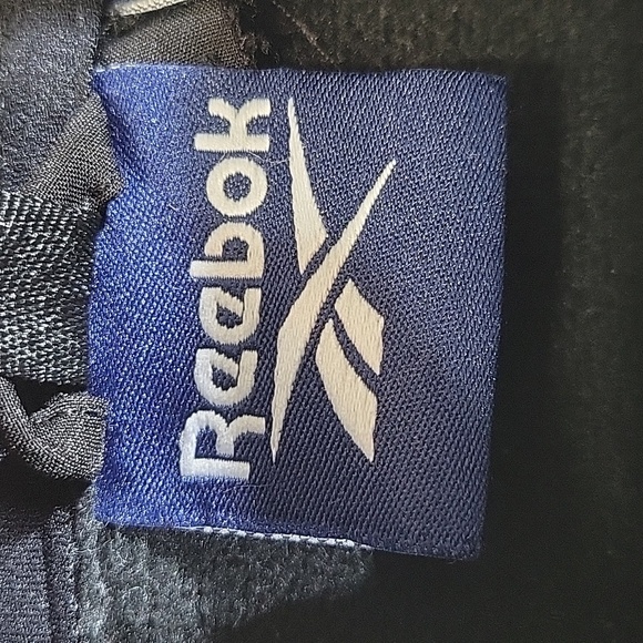 Reebok Jacket Kids Size Medium Black - Picture 3 of 11